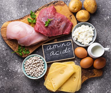 Amino Acids in food