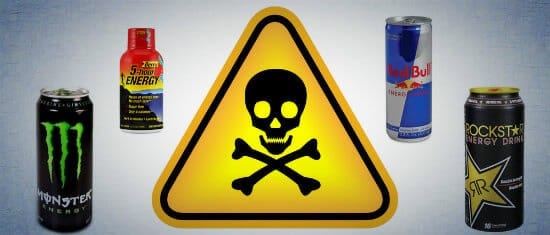 list 3 negative effects of energy drinks on the body