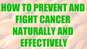 Natural ways fight cancer. Title