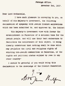 #Israel#Palestine#Balfour#declartion